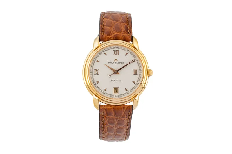 Maurice Lacroix Les Classiques gilt-brass automatic men's watch 23293 [2602385]