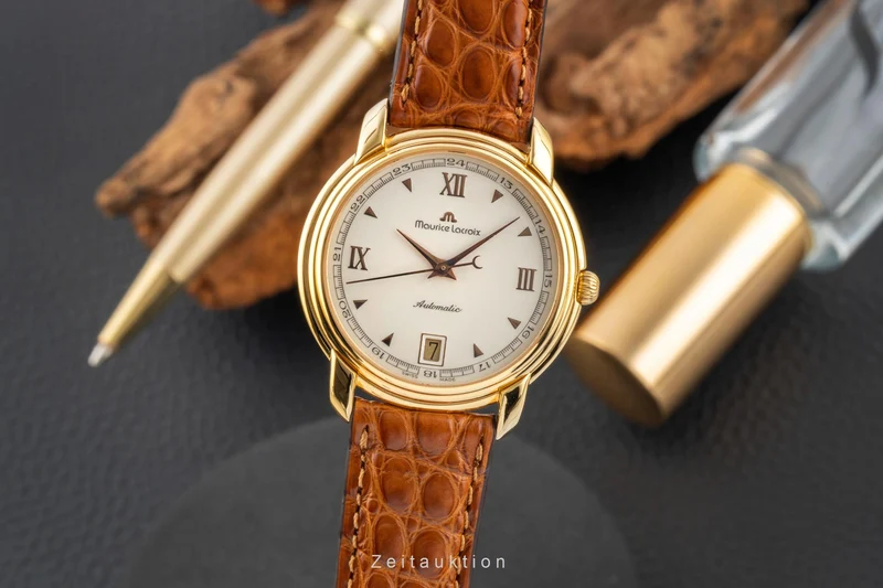 Maurice Lacroix Les Classiques gilt-brass automatic men's watch 23293 [2602385]