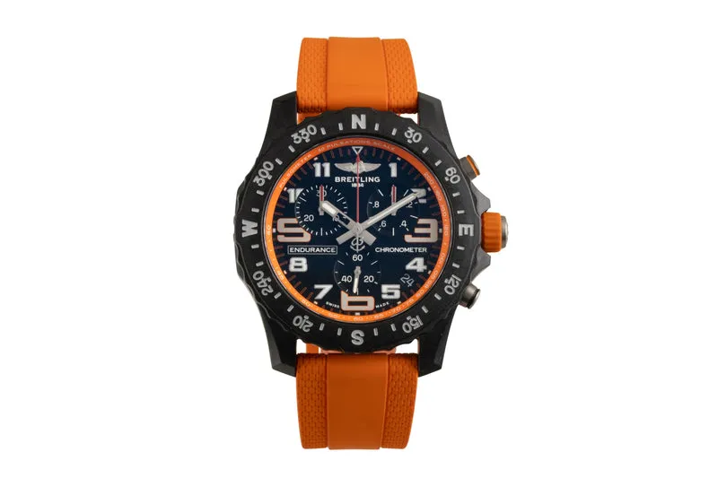 Breitling Endurance Pro chronograph breitlight quartz men's watch X82310A51B1S2 LP: 3600EUR [2602748]