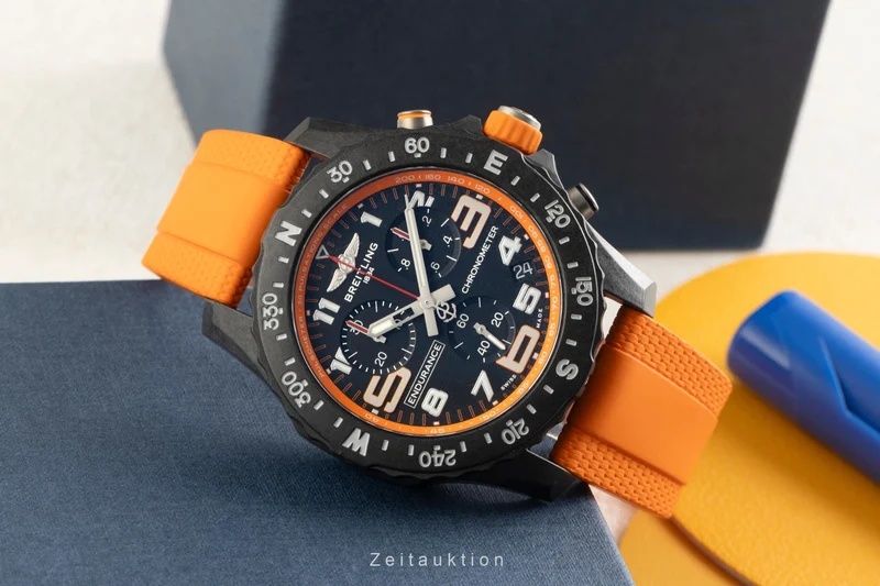 Breitling Endurance Pro chronograph breitlight quartz men's watch X82310A51B1S2 LP: 3600EUR [2602748]