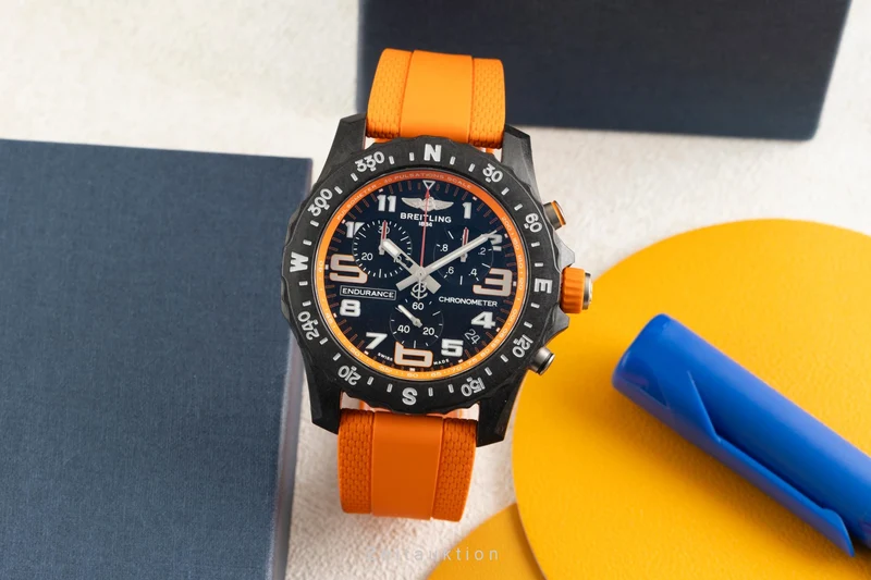 Breitling Endurance Pro chronograph breitlight quartz men's watch X82310A51B1S2 LP: 3600EUR [2602748]