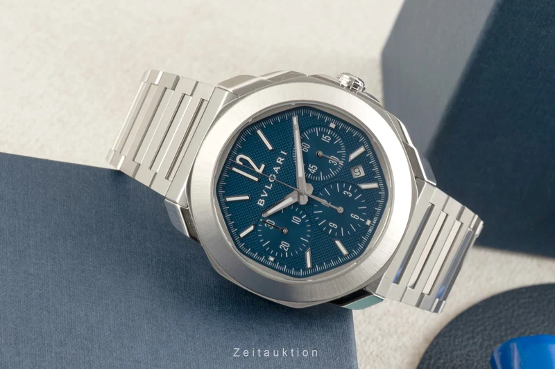 Bvlgari Octo Roma chronograph steel automatic men's watch 103829-OC 42 S CH [2602757]