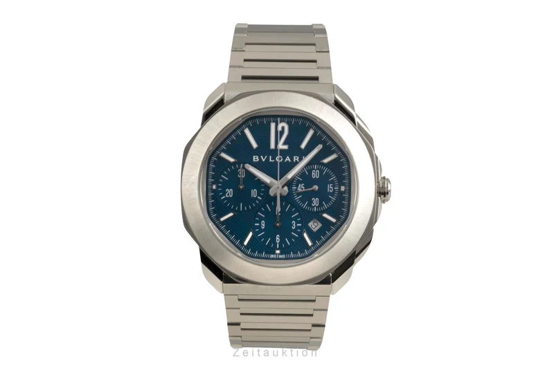 Bvlgari Octo Roma chronograph steel automatic men's watch 103829-OC 42 S CH [2602757]