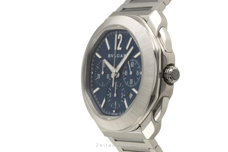 Bvlgari Octo Roma chronograph steel automatic men's watch 103829-OC 42 S CH [2602757]