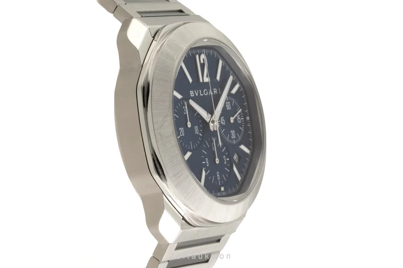 Bvlgari Octo Roma chronograph steel automatic men's watch 103829-OC 42 S CH [2602757]
