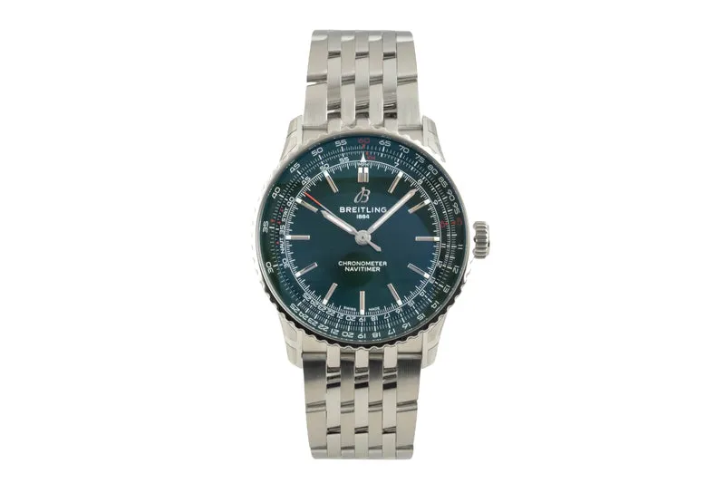 Breitling Navitimer steel automatic men's watch A17329371L1A1 LP: 5950EUR [2602663]