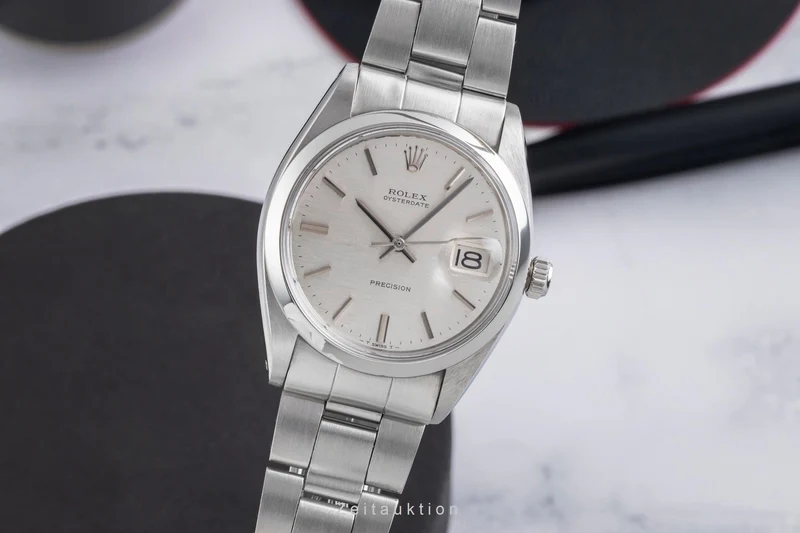 Rolex Precision steel manual winding men's watch 6694 Vintage [2602606]