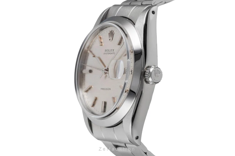 Rolex Precision steel manual winding men's watch 6694 Vintage [2602606]