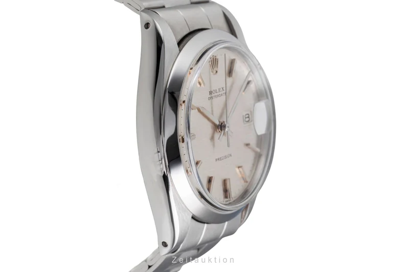 Rolex Precision steel manual winding men's watch 6694 Vintage [2602606]