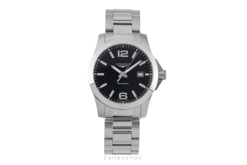 Longines Conquest steel quartz men's watch L3.759.4.58.6 [2602449]