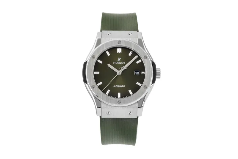 Hublot Classic Fusion titanium automatic men's watch 542.NX.8970.RX LP: 8500EUR [2602728]