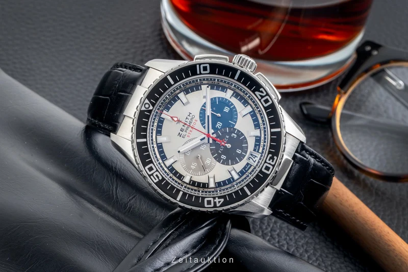 Zenith El Primero chronograph steel automatic men's watch 03.2066.405/69.R515 [2506337]