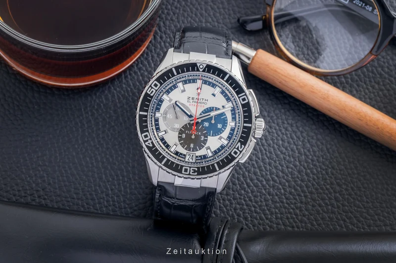 Zenith El Primero chronograph steel automatic men's watch 03.2066.405/69.R515 [2506337]