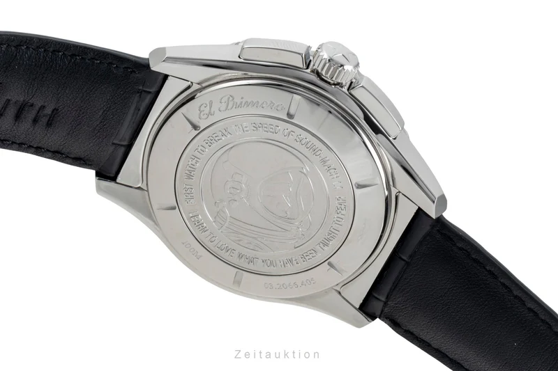 Zenith El Primero chronograph steel automatic men's watch 03.2066.405/69.R515 [2506337]