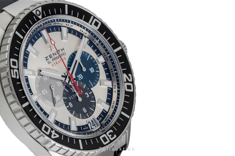 Zenith El Primero chronograph steel automatic men's watch 03.2066.405/69.R515 [2506337]