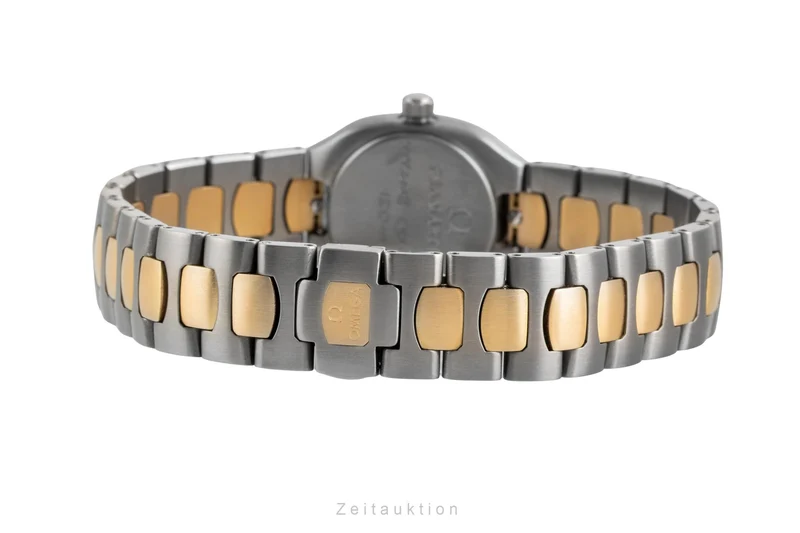 Omega Seamaster titanium / gold quartz women's watch 796.1031 [2602506]