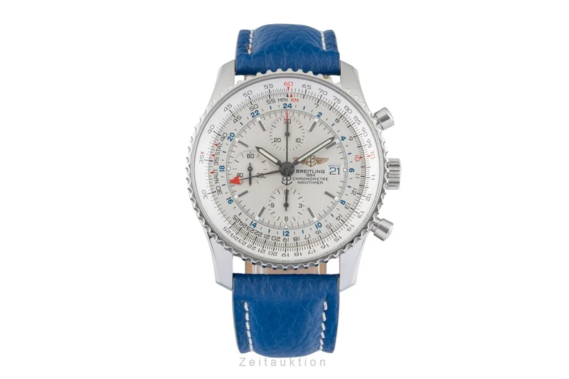 Breitling Navitimer World chronograph steel automatic men's watch A24322 [2602582]
