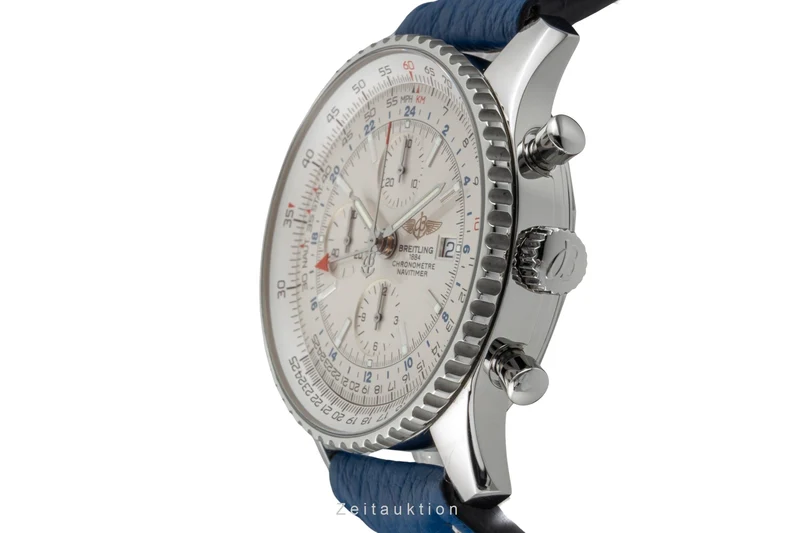 Breitling Navitimer World chronograph steel automatic men's watch A24322 [2602582]