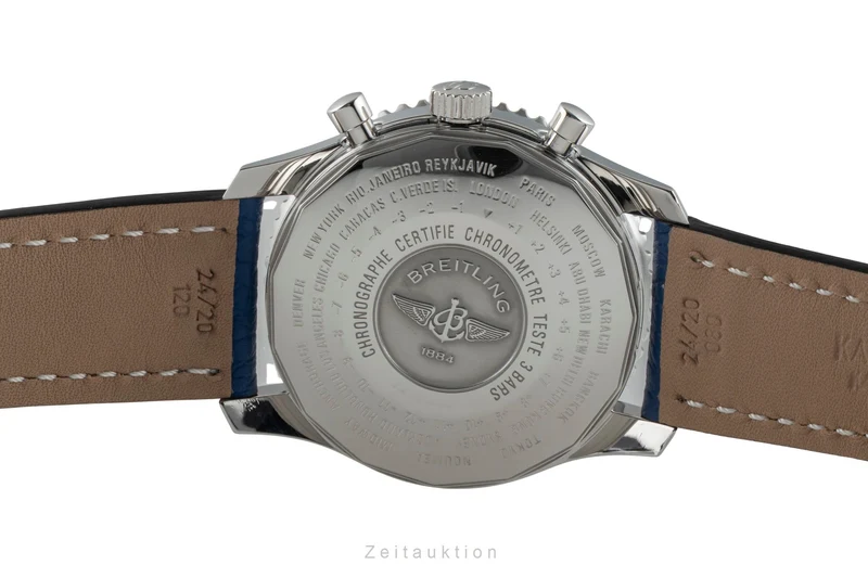 Breitling Navitimer World chronograph steel automatic men's watch A24322 [2602582]