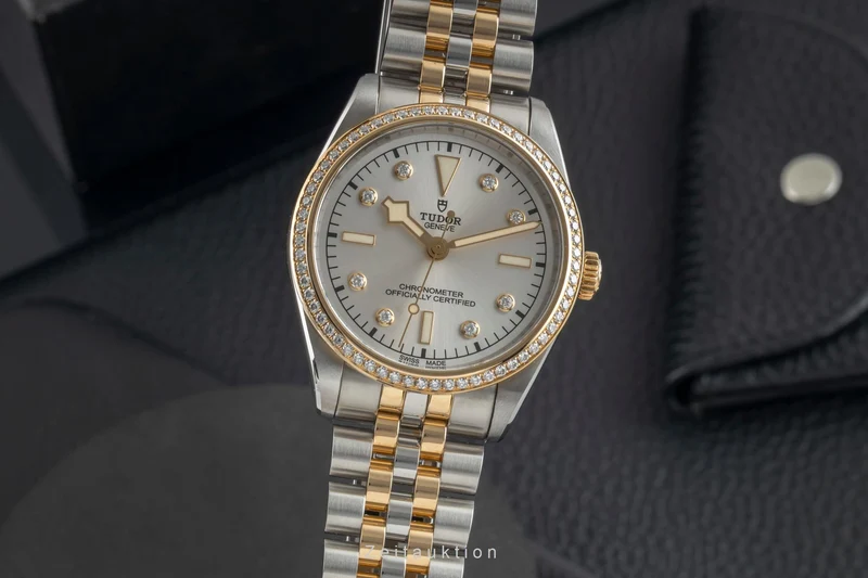 Tudor Black Bay steel / gold automatic men's watch 79653-0007 LP: 9720EUR [2602608]
