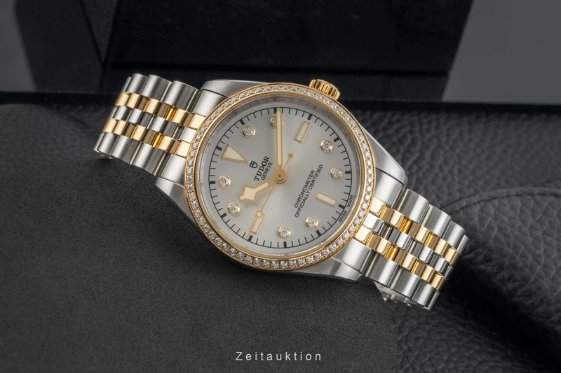 Tudor Black Bay steel / gold automatic men's watch 79653-0007 LP: 9720EUR [2602608]