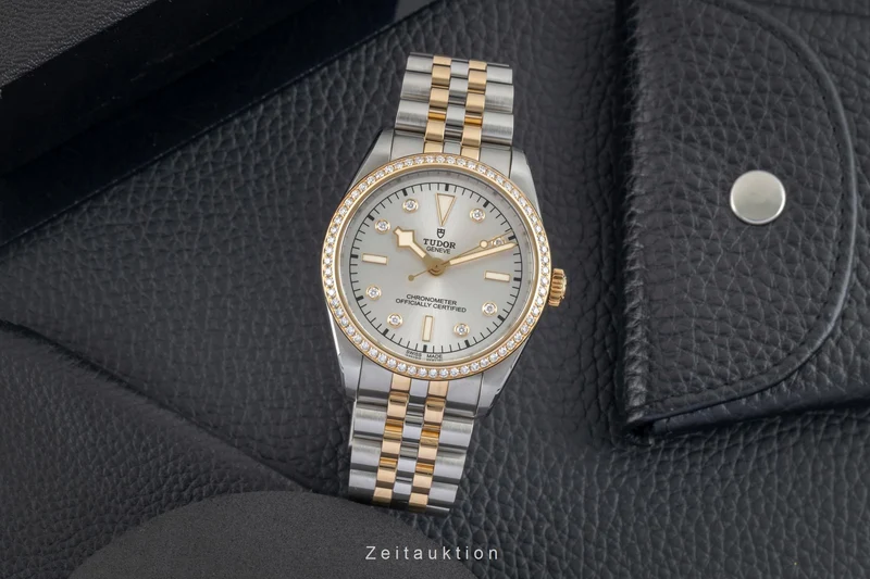 Tudor Black Bay steel / gold automatic men's watch 79653-0007 LP: 9720EUR [2602608]