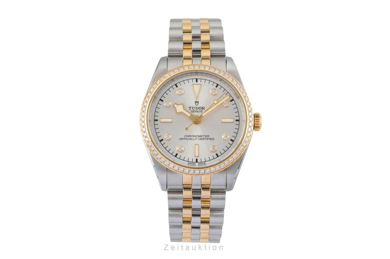 Tudor Black Bay steel / gold automatic men's watch 79653-0007 LP: 9720EUR [2602608]