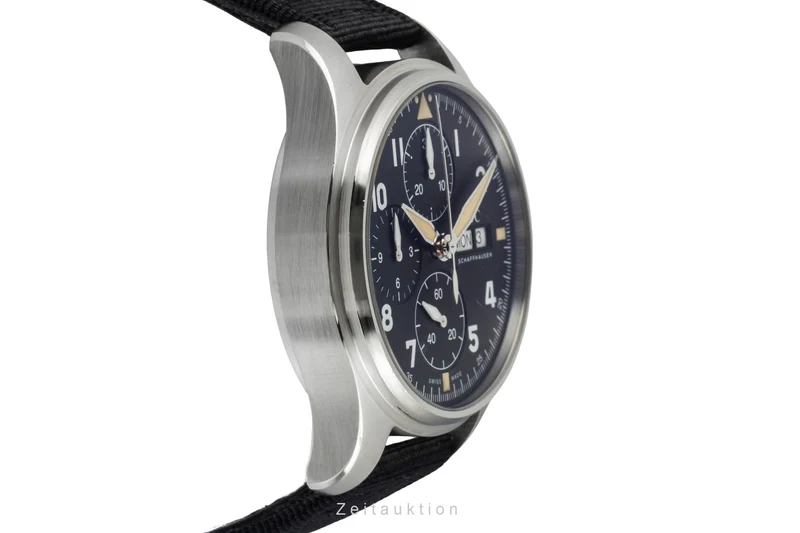 IWC Fliegerchronograph chronograph steel automatic men's watch IW387903 LP: 7700EUR [2602006]