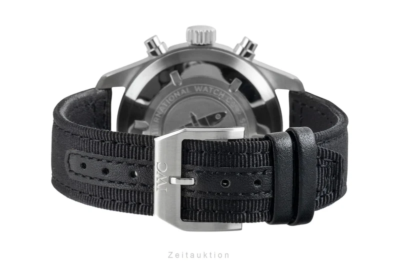 IWC Fliegerchronograph chronograph steel automatic men's watch IW387903 LP: 7700EUR [2602006]
