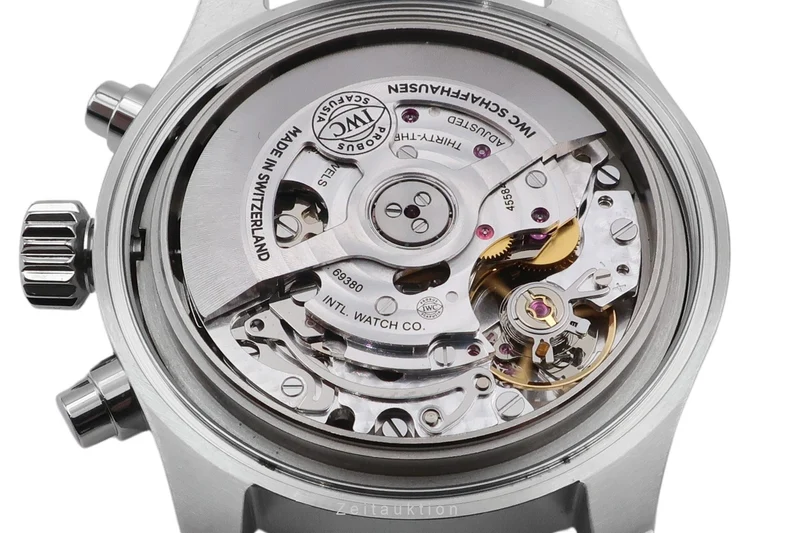 IWC Fliegerchronograph chronograph steel automatic men's watch IW387903 LP: 7700EUR [2602006]