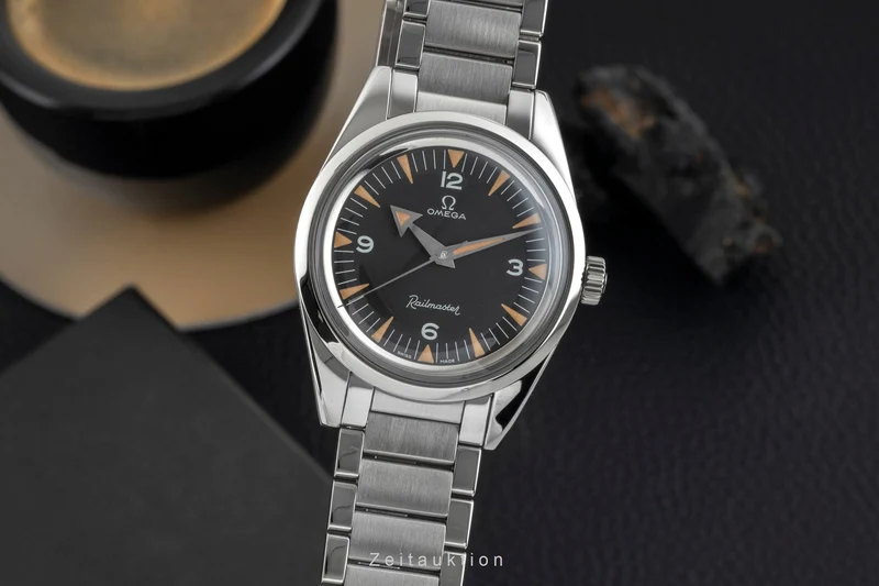 Omega Railmaster steel automatic men's watch 220.10.38.20.01.002 Limited [2602429]