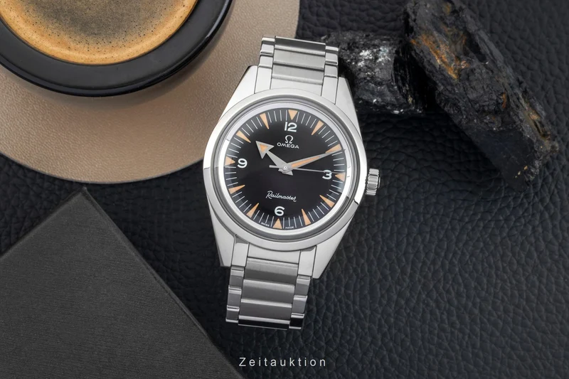 Omega Railmaster steel automatic men's watch 220.10.38.20.01.002 Limited [2602429]