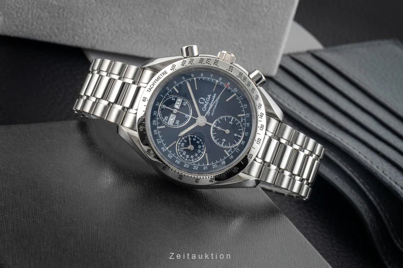 Omega Speedmaster Date chronograph steel automatic men's watch 3521.80.00 [2602359]