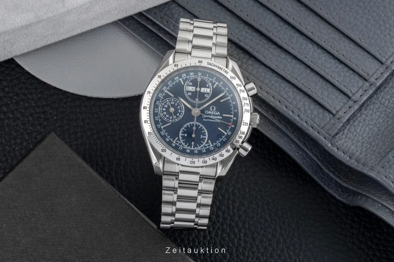 Omega Speedmaster Date chronograph steel automatic men's watch 3521.80.00 [2602359]