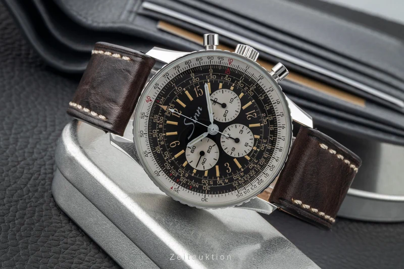 Sinn 903 St chronograph steel manual winding men's watch 903 [2602438]