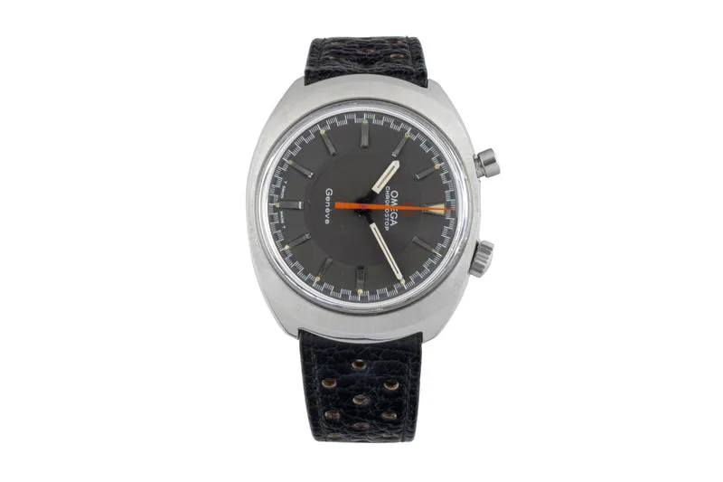 Omega Chronostop chronograph steel manual winding men's watch 145.010 Vintage [2601902]