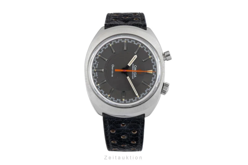 Omega Chronostop chronograph steel manual winding men's watch 145.010 Vintage [2601902]