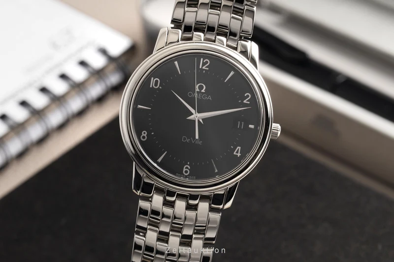 Omega De Ville steel quartz men's watch 4510.52.00 [2601971]