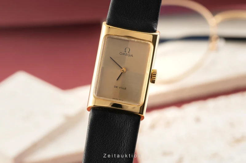 Omega De Ville gilt-brass manual winding women's watch 511.0458 Vintage [2507343]