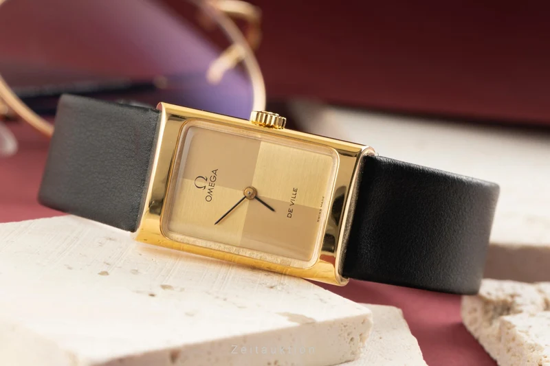 Omega De Ville gilt-brass manual winding women's watch 511.0458 Vintage [2507343]