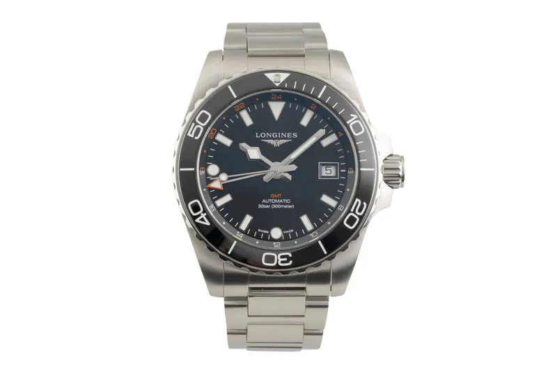Longines Hydro Conquest steel automatic men's watch L3.790.4.56.6 [2601528]