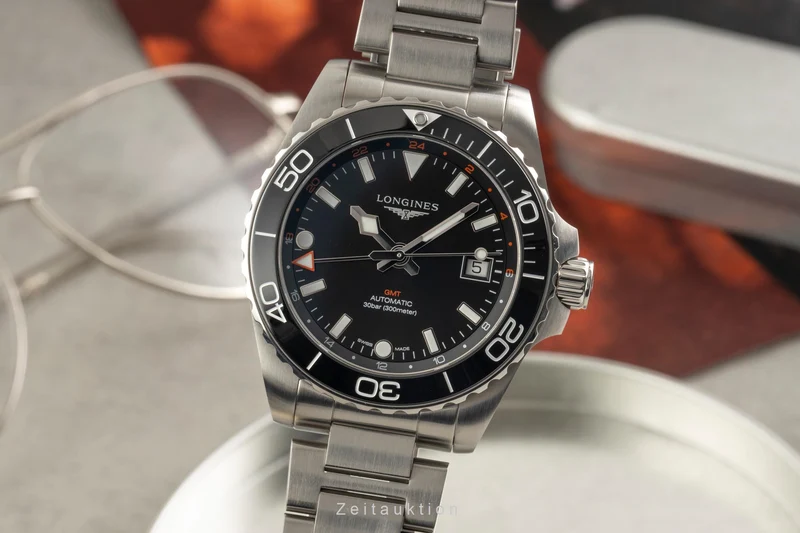 Longines Hydro Conquest steel automatic men's watch L3.790.4.56.6 [2601528]