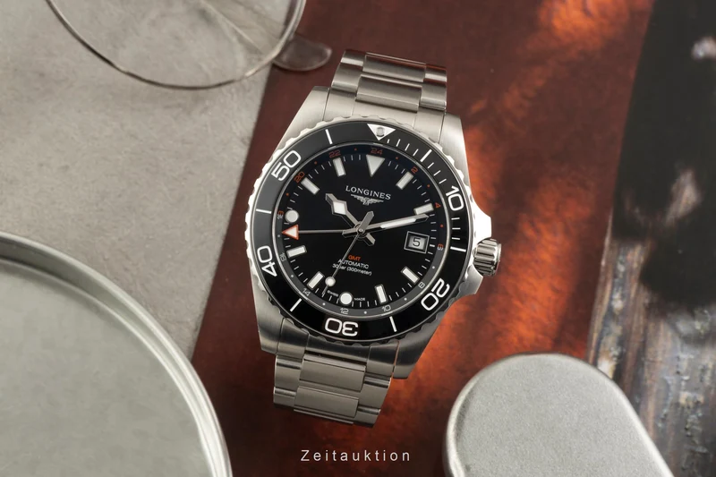 Longines Hydro Conquest steel automatic men's watch L3.790.4.56.6 [2601528]