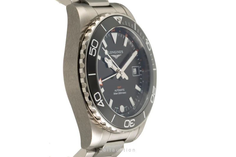 Longines Hydro Conquest steel automatic men's watch L3.790.4.56.6 [2601528]