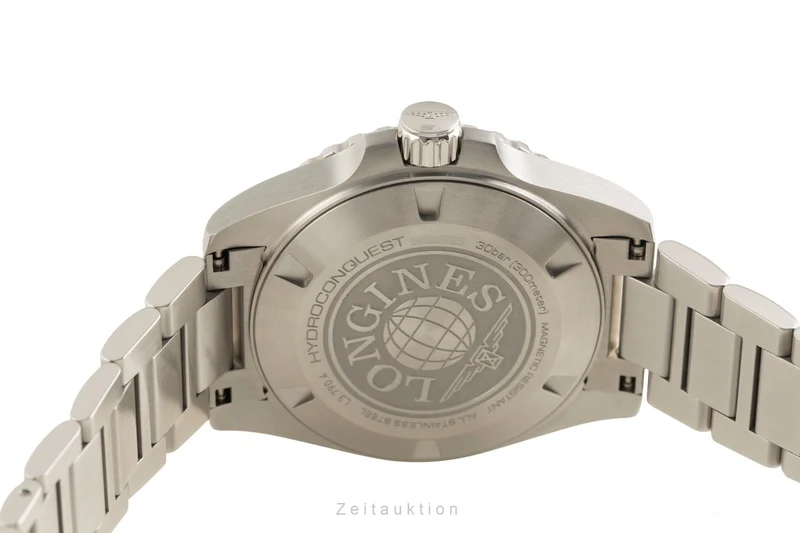 Longines Hydro Conquest steel automatic men's watch L3.790.4.56.6 [2601528]