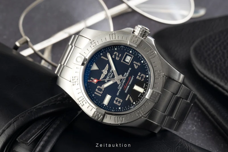 Breitling Avenger II Seawolf steel automatic men's watch A1733110/BC31 [2602363]