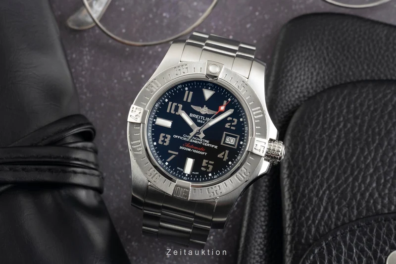 Breitling Avenger II Seawolf steel automatic men's watch A1733110/BC31 [2602363]
