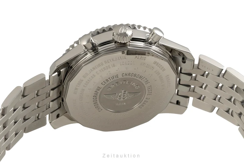 Breitling Navitimer World chronograph steel automatic men's watch A24322 [2602350]