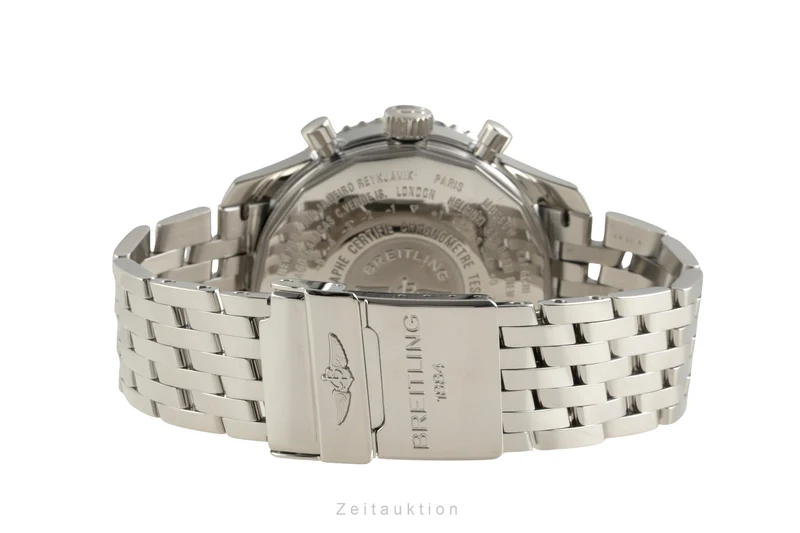 Breitling Navitimer World chronograph steel automatic men's watch A24322 [2602350]