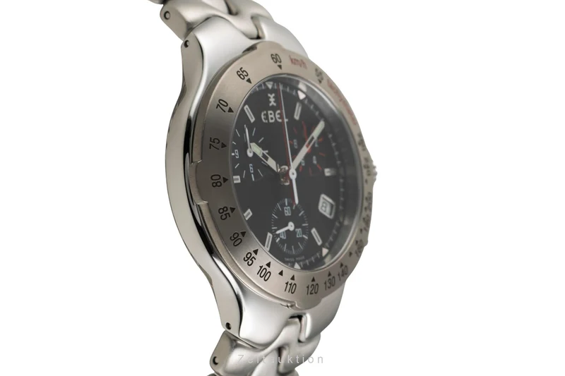 Ebel Sportwave chronograph steel / titanium quartz men's watch E9251642 [2602149]